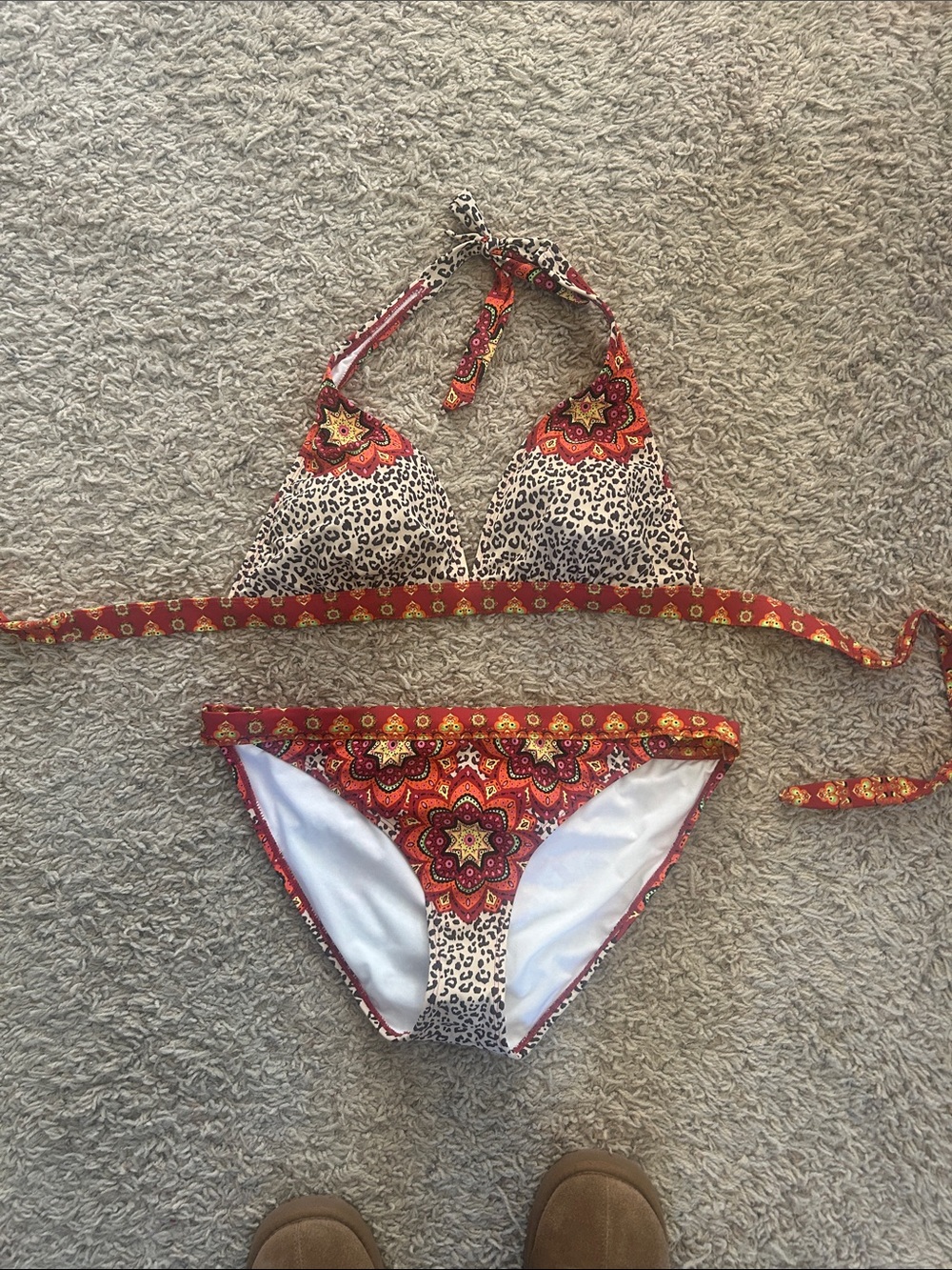 Venus Leopard and Geometric Bikini